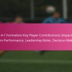 3-2-4-1 Formation Key Player Contributions: Impact on Team Performance, Leadership Roles, Decision-Making
