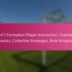 3-2-4-1 Formation Player Interaction: Teamwork Dynamics, Collective Strategies, Role Integration