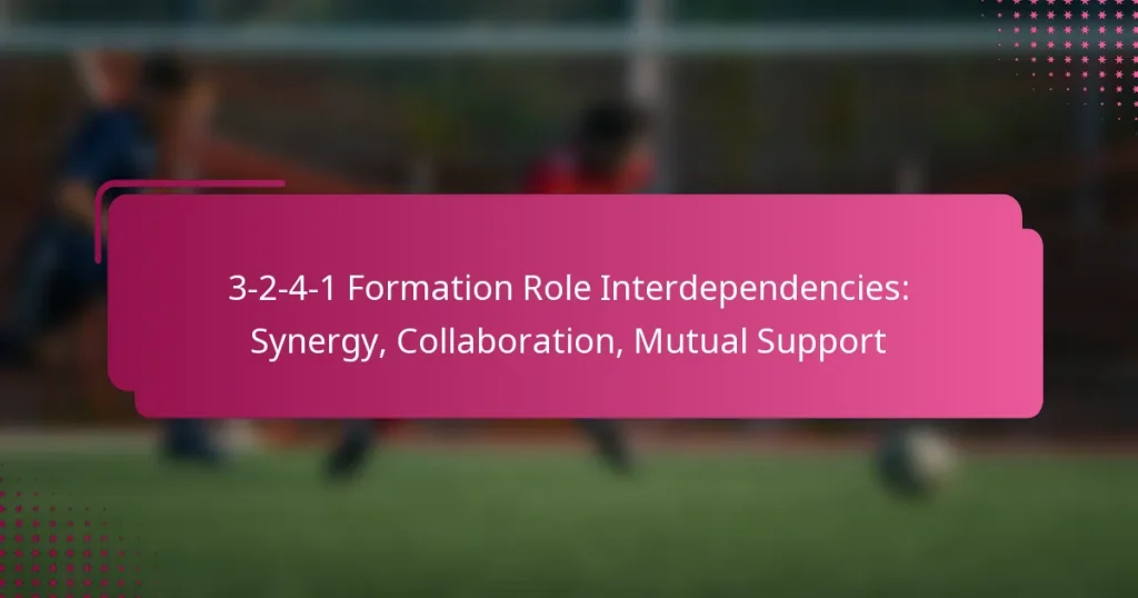 3-2-4-1 Formation Role Interdependencies: Synergy, Collaboration, Mutual Support