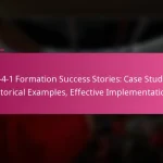 3-2-4-1 Formation Success Stories: Case Studies, Historical Examples, Effective Implementations