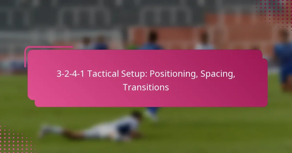 3-2-4-1 Tactical Setup: Positioning, Spacing, Transitions