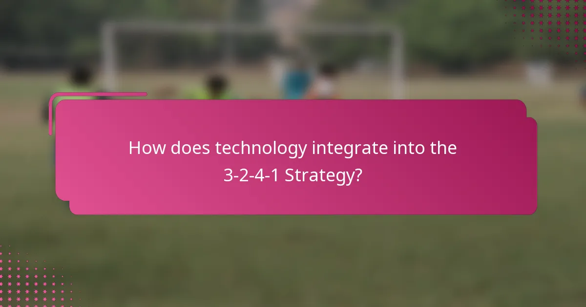 How does technology integrate into the 3-2-4-1 Strategy?